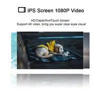 Radio de Coche 2 DIN de 10.1'' con Reproductor de Video Android Universal para Todos los Coches, Pantalla Giratoria de 360 Grados