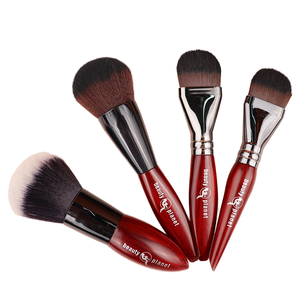 แปรงทารองพื้นและคอนซีลเลอร์สีโรสโกลด์ที่ทาเครื่องสำอางสำหรับการแต่งหน้าตาแบบไม่ทิ้งร่องรอยบนใบหน้า - Product Image 4