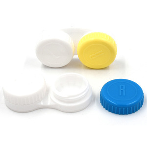 CHANXIN Étui à <span class=keywords><strong>lentilles</strong></span> <span class=keywords><strong>de</strong></span> <span class=keywords><strong>contact</strong></span> portable en plastique <span class=keywords><strong>de</strong></span> haute qualité avec verrou <span class=keywords><strong>de</strong></span> sécurité – Empêche l'ouverture accidentelle, boîte à lunettes sécurisée - Product Image 6