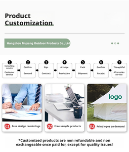 Tente indienne grande, imperméable, coupe-vent, pour le camping en famille, la randonnée, tente pyramide en toile pour 4 personnes, pour adultes, pour la pêche, la randonnée - Product Image 5