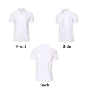 Nouveaux polos de travail à manches courtes pour hommes et femmes pour l'été, vêtements de bureau pour entreprises - Product Image 1