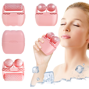 Rodillo de Hielo Facial Manual, Rodillo Doble, Masaje Facial y Corporal Refrescante, Alivia la Fatiga, el Dolor, el Enrojecimiento, Reafirma la Piel, Reduce las Arrugas - Product Image 4