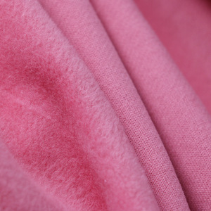 Double fil brossé 100% coton tissu polaire pour ensembles de vêtements de détente confortables et vestes pour femmes filles - Product Image 2