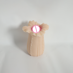 手持式男性自慰器 - 特殊形状飞机杯，具有逼真的纹理插入，男性成人情趣用品 - Product Image 1