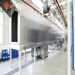 Powder Coating Machine For Stainless Steel Fire Extinguishers,Fire Cabinet Powder Coating Line, Powder Coating Machine