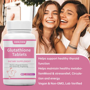 OEM/ODM Premium l-glutatyon kollajen tabletleri + kapsüller cilt parlatma ve radyant cilt bakımı - Product Image 2