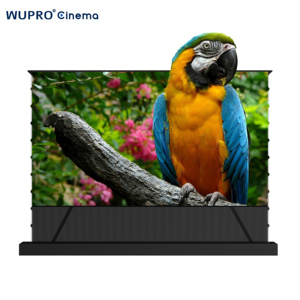 2023 nouveau 100/120 pouces WUPRO brevet étage montant Alr CLR écran <span class=keywords><strong>de</strong></span> projecteur Ust motorisé contrôle intelligent 4K PET Alr écran <span class=keywords><strong>de</strong></span> <span class=keywords><strong>Projection</strong></span> - Product Image 1