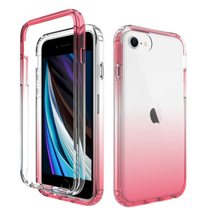Pour <span class=keywords><strong>IPhone</strong></span> étui de protection transparent transparent tout compris deux-en-un anti-chute antichoc étui de téléphone portable - Product Image 6