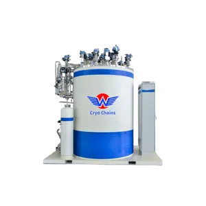 Wasserstoff-Verflüssigungsstation mit geringeren Betriebskosten 1,5 T/D großer flüssiger Wasserstoff-Gasgenerator für Energiespeicher