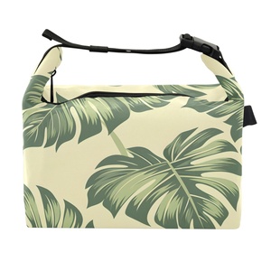 Hawaiian Palm Lifestyle Custom Insulated <b>Lunch</b> Cooler Bags Lightweight Eco-Friendly Nylon Waterproof <b>Lunch</b> <b>Box</b> for <b>Work</b> - Product Image 1
