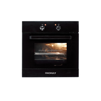 Four à convection électrique multifonctionnel de 60 cm, 56 L, grande capacité, intégré, avec un seul four en acier inoxydable pour la maison