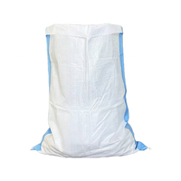 Sacs tissés en polypropylène (PP) blancs de haute qualité de 50 kg pour céréales, riz, farine et aliments pour animaux – Vente en gros usine