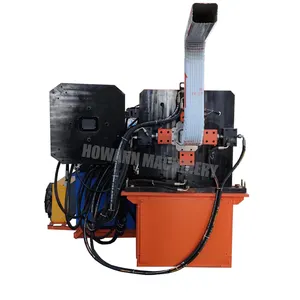 PPGI Rectangle Square Round Downspout Pipe Roll Forming Machine With Elbow Machine