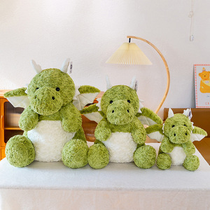 Peluche Drago Stupido, Bambola Dinosauro con Imbottitura in Cotone PP, per Bambini dai 14 Anni in su, Decorazione per <span class=keywords><strong>la</strong></span> Casa, Regalo, Vendita all'Ingrosso - Product Image 4