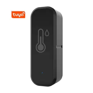 Smart Life Wifi Smart Hygrometer Thermometer Detector Tuya Temperature Sensor For Alexa Google Home