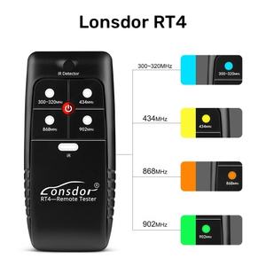 Lonsdor RT4 IR/FR เครื่องทดสอบระยะไกลความถี่วิทยุ (FR) อินฟราเรด (IR) สําหรับ 868mhz 433mhz 902mhz 315mhz - Product Image 5