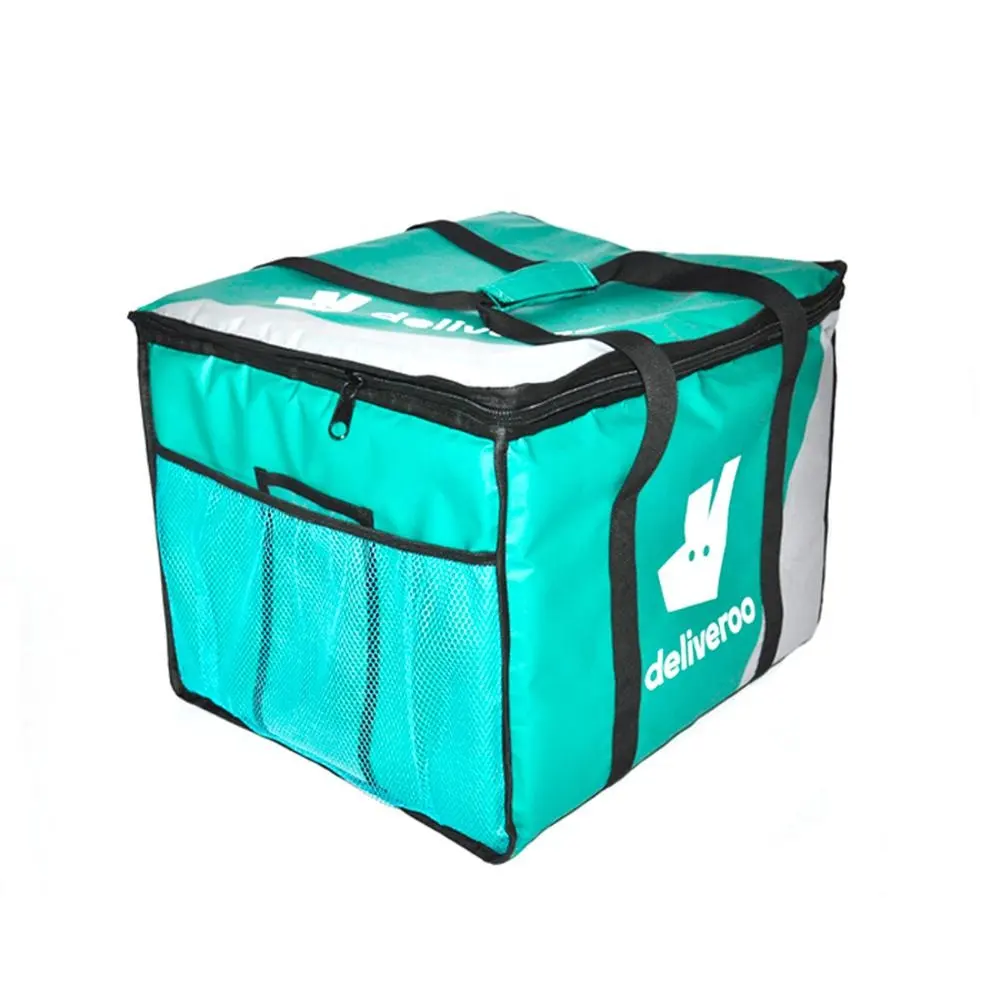 Deliveroo חמה תרמוס תרמית מזון משלוח תיק מבודד Takeaway מזון לשאת תיק