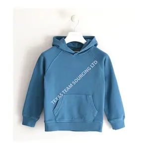 Stylish High Quality Cotton Plain Hoodie Blank Pullover Sweatshirt Fleeced Children Boys Girls Hoodies For Kids From Bangladesh