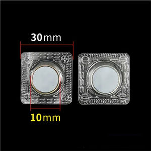 YNS PVC Aimant Boucle Étanche Antirouille <span class=keywords><strong>Invisible</strong></span> Magnétique Wrap Film Bouton Perles pour Vêtements Bagages Col De Fourrure - Product Image 1