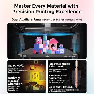 Impresora 3D Creality K2 Plus 350x350x350mm FDM Impresión Multicolor Cámaras Duales con IA - Product Image 4