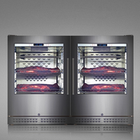 Qualité garantie humidité 65-80% 1-22 ° C 33.8 ~ 71.6 ℉ Steak sec vieillissement réfrigérateur réfrigérateur pour faire mûrir la viande poisson