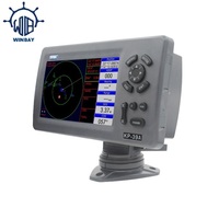 新型KP-39A液晶7英寸ONWA全球定位系统图表绘图仪内置B类AIS应答器升级版