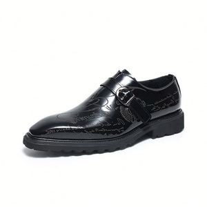 Chaussures Oxford décontractées pour hommes, fabriquées à la main au Royaume-Uni, en cuir véritable, antidérapantes, pour mariage, fête, bureau - Product Image 5