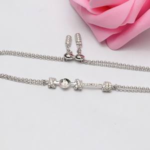 S925 <b>Silver</b> Patterned <b>Bracelet</b> for Women Simple Pearl Jewelry DIY Accessories Handmade Empty Holder Pearl <b>Bracelets</b> <b>Bangles</b> - Product Image 5