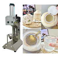 Décortiqueuse Électrique Portable Automatique pour Noix de Coco Vertes Jeunes et Fraîches – Machine à Peler en un Clic