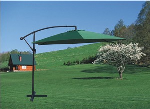 Parasol de haute qualité avec éclairage solaire LED, parasol de patio extérieur, grand format - Product Image 3