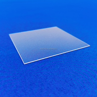 Plaque et feuille de quartz optique transparent personnalisées GLS, disque de quartz CNC avec revêtement antireflet pour l'industrie optique et semi-conductrice