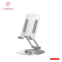 Support de téléphone et de tablette en aluminium métallique rotatif à 360 degrés Earldom, support de bureau flexible pour un usage domestique
