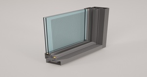 Ventana Eléctrica de Aluminio con Control Remoto de Alta Seguridad, Vidrio Templado Impermeable para el Hogar - Product Image 2