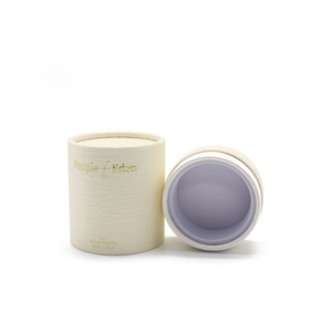 บรรจุภัณฑ์ของขวัญน้ำหอมทรงกระบอกทำจากกระดาษคราฟท์รักษ์โลก บรรจุภัณฑ์น้ำหอมแบบหลอดกระดาษทรงกลมที่สามารถปรับแต่งได้ - Product Image 3