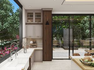 Fabricante de Gabinetes de Cocina Prefabricados de Madera de Guangdong, Gabinetes de Cocina Modernos Estilo Shaker - Product Image 2