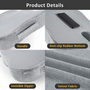 وسادة كرسي للسيارة خلفية سميكة من القطن لراحة الأرداف والضغط من الارتداد - Product Image 6