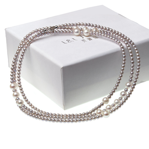 Nuevo Collar <span class=keywords><strong>de</strong></span> Perlas <span class=keywords><strong>de</strong></span> Agua Dulce Púrpura 4A <span class=keywords><strong>de</strong></span> <span class=keywords><strong>Plata</strong></span> <span class=keywords><strong>de</strong></span> Ley 925, <span class=keywords><strong>Cadena</strong></span> <span class=keywords><strong>de</strong></span> Suéter Vintage <span class=keywords><strong>de</strong></span> <span class=keywords><strong>90</strong></span> <span class=keywords><strong>cm</strong></span> y Pulsera Envolvente <span class=keywords><strong>de</strong></span> Lujo Certificada - Product Image 3