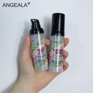 ANGEALA NO. <span class=keywords><strong>Base</strong></span> <span class=keywords><strong>de</strong></span> <span class=keywords><strong>Maquillaje</strong></span> Contorno <span class=keywords><strong>de</strong></span> Tres Colores con Efecto Arcoíris 2352 para Piel Mixta, Disimula Poros, Hidrata e Ilumina - Product Image 5