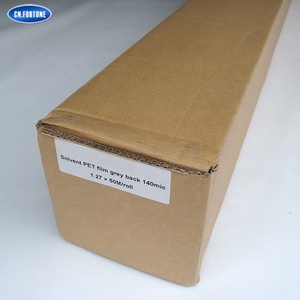 Guangzhou Materiale Stampato Posteriore Grigio Fogli di Pet Per La Visualizzazione Del Basamento Eco Inchiostro A Solvente Bianco <span class=keywords><strong>Rolls</strong></span> Trasparente Stampante Rotolo - Product Image 5