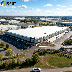 Prefabricated Steel Structure Warehouse Agricultural Facility Sustainable Bolted Connection Supplier - Product Image 1