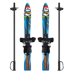 Tabla de esquí doble <span class=keywords><strong>Junior</strong></span> con palo de nieve Snowboard de plástico para niños para invierno Deportes de ocio al aire libre al por mayor - Product Image 5