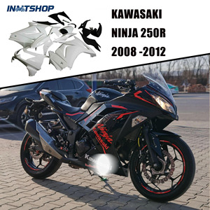 INMT - Venta Directa de Fábrica - <span class=keywords><strong>Carenado</strong></span> de Plástico para Motocicleta <span class=keywords><strong>Kawasaki</strong></span> <span class=keywords><strong>Ninja</strong></span> <span class=keywords><strong>250R</strong></span> 2008-2012 - Duradero y Resistente a los Arañazos - Product Image 5