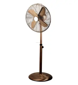 K-AIR 16 Inch 360 Degree Rotation Metal Blade Electric Stand Fan Floor Standing Fan For Home
