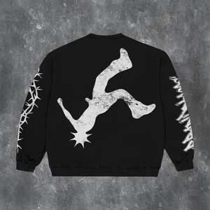 Personalizada de alta calidad de gran tamaño Hip Hop 100% algodón camiseta de manga larga para los hombres - Product Image 3