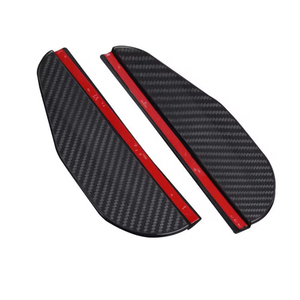 2 protectores retráctiles impermeables de PVC para espejos laterales de coche, visera de lluvia para retrovisor lateral - Product Image 3