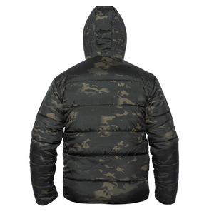 Vestes de chasse en duvet isolées personnalisées DFJ01, imperméables, thermiques, coupe-vent, pour zones froides, vente en gros, hiver, extérieur, en coton chauffant - Product Image 5
