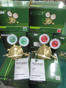 Regolatore di Ossigeno Professionale Monostadio in Ottone Massiccio JZWELD WELDONE JGR-23A con Connessione d'Ingresso CGA540 - Product Image 3