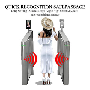Tourniquet d'entrée et de sortie de société de porte de barrière d'oscillation de reconnaissance faciale intelligente automatique - Product Image 5