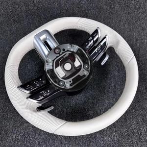 Volant en cuir personnalisé pour Mercedes-Benz AMG W176 W211 W212 W205 W204 A180 A200 <span class=keywords><strong>B180</strong></span> B200 GLA GLC GLB GLE Accessoires de voiture - Product Image 5