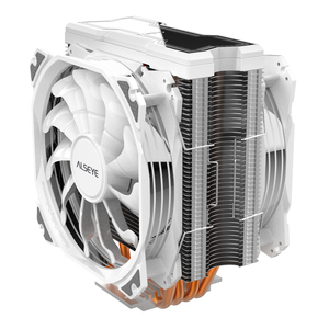 ALSEYE-ventilador de CPU M120D V5, torre de 4 tubos de calor, 120mm, blanco, PWM, ARGB, enfriador para LGA1200/115X /AM4 - Product Image 2